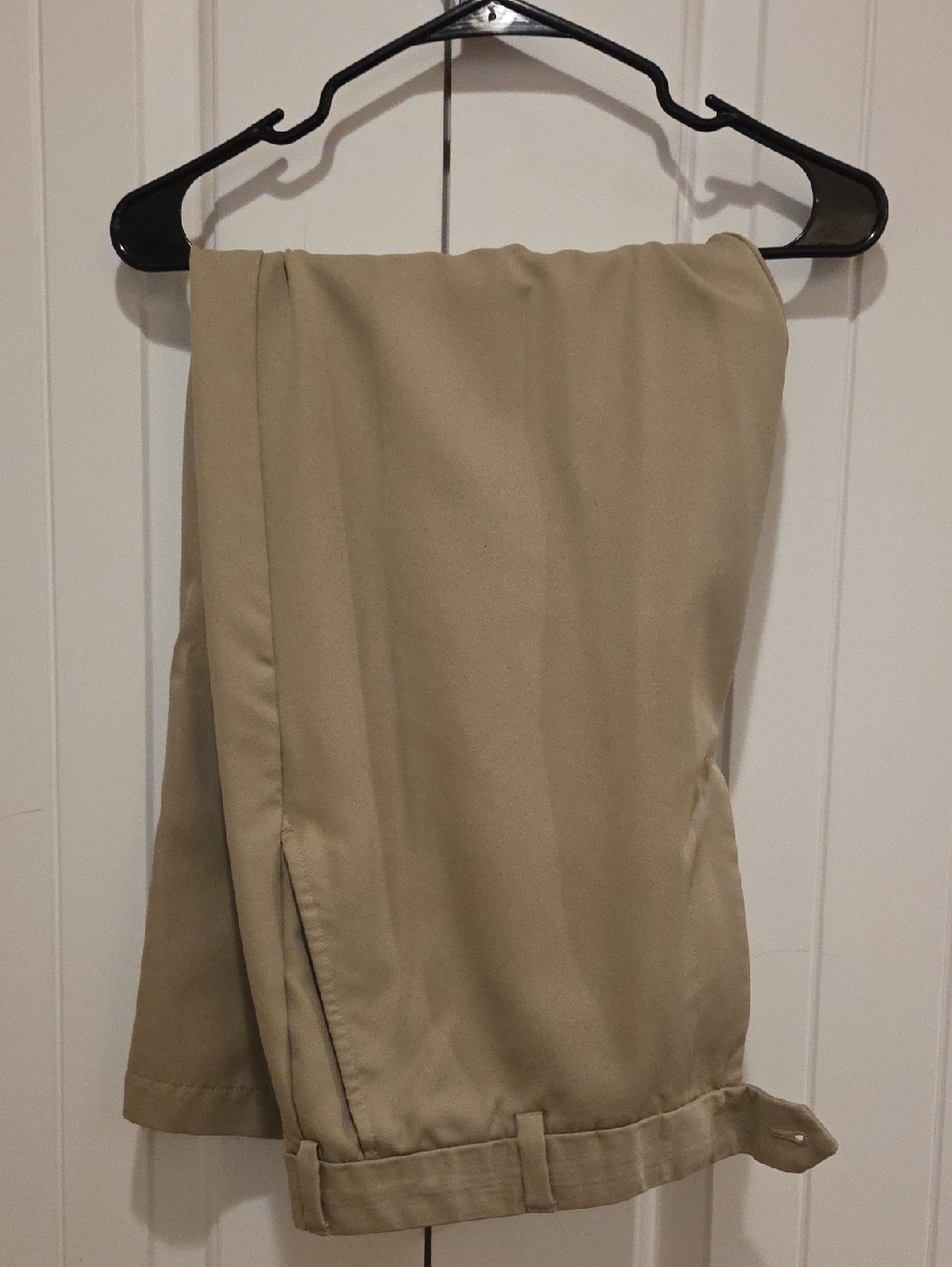 Izod Black Golf Pants with Green Logo Accent